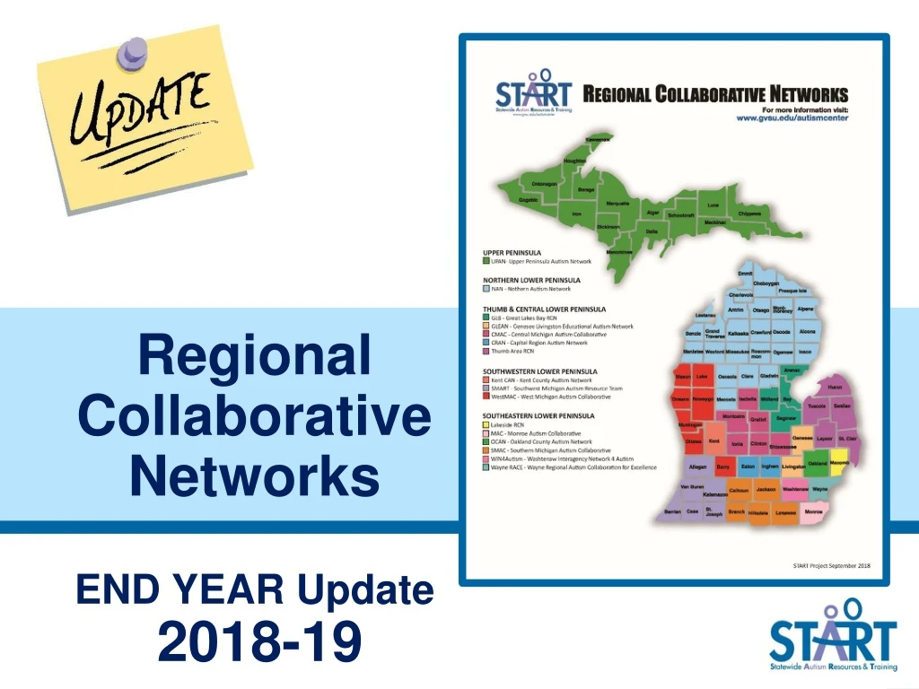 regional collaborative networks end year update 2018 19