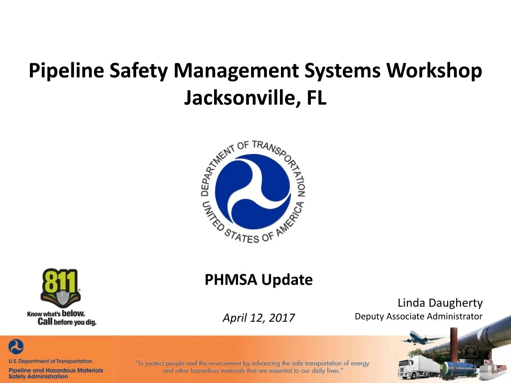 pipeline safety management systems workshop jacksonville fl