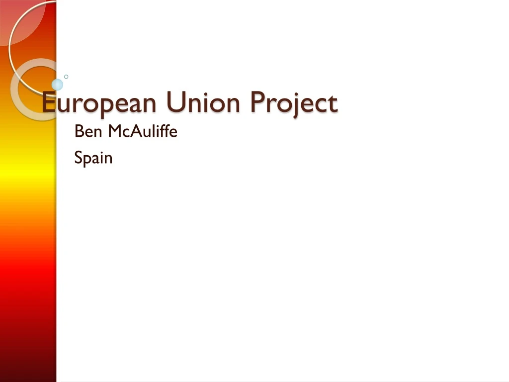 european union project