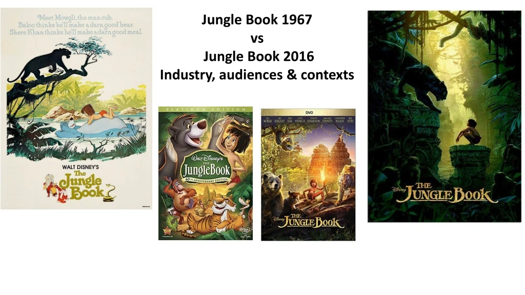 jungle book 1967 vs jungle book 2016 industry