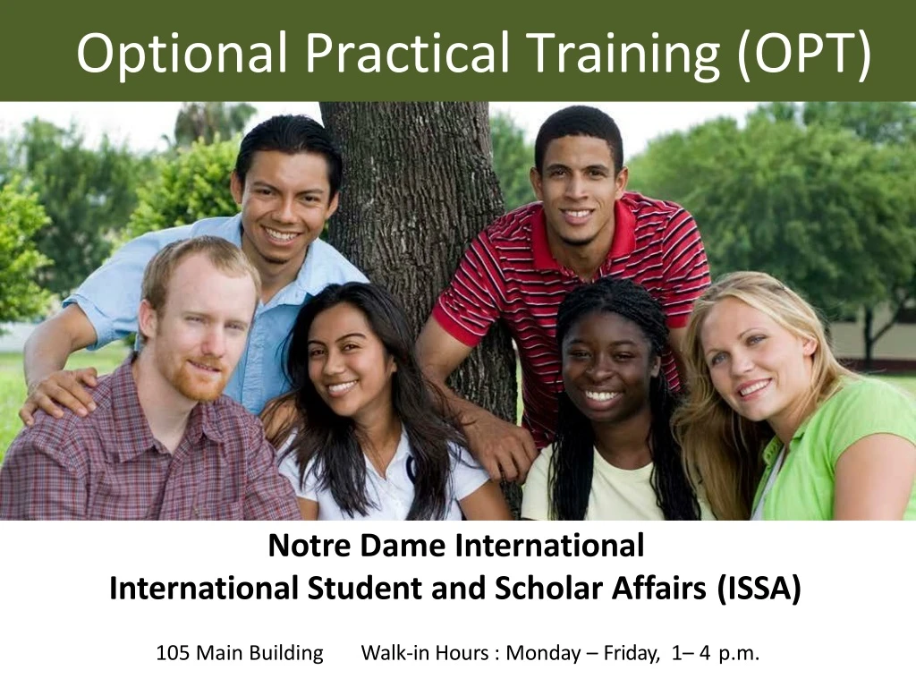 optional practical training opt