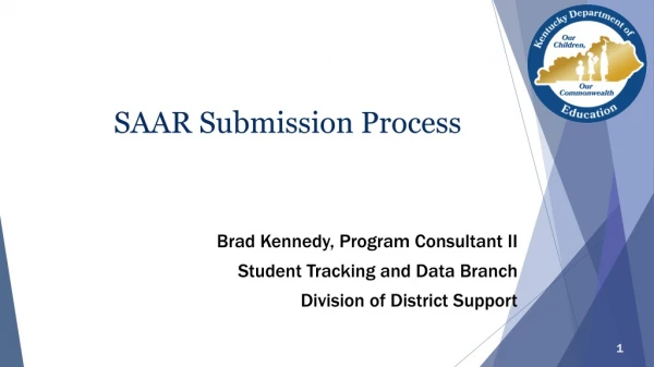 SAAR Submission Process