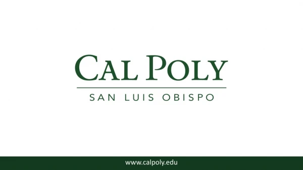 Cal Poly Sustainability