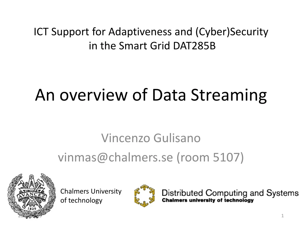 an overview of data streaming
