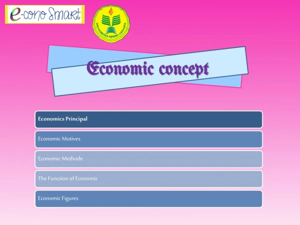Economic concept