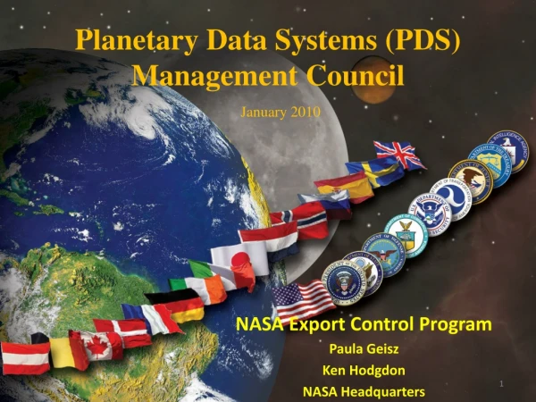 Planetary Data Systems (PDS) Management Council