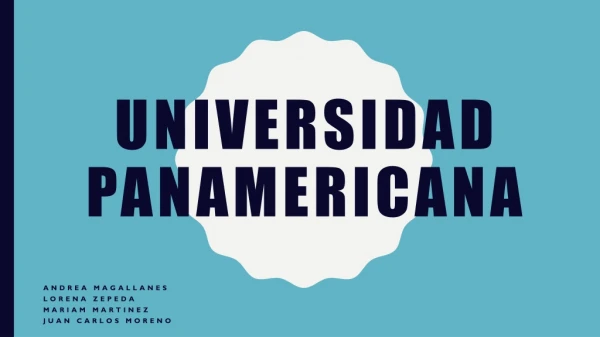 UNIVERSIDAD PANAMERICANA