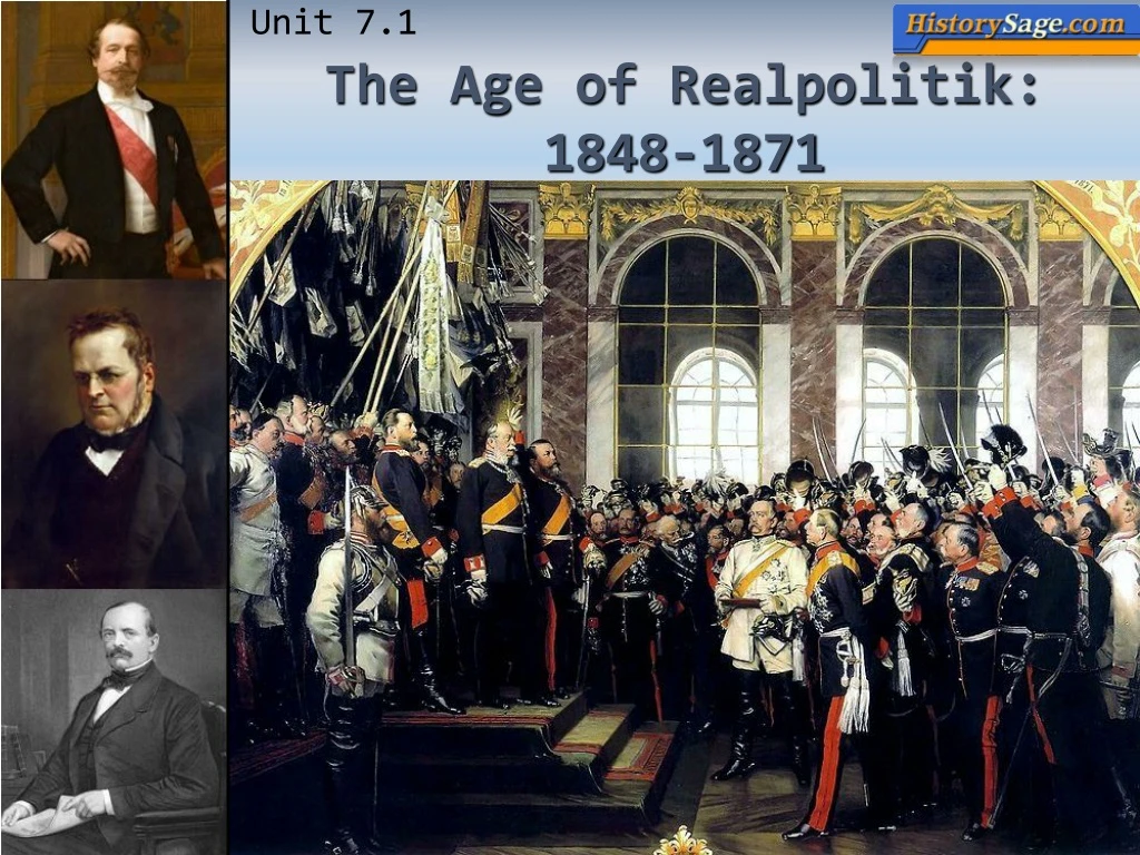 the age of realpolitik 1848 1871