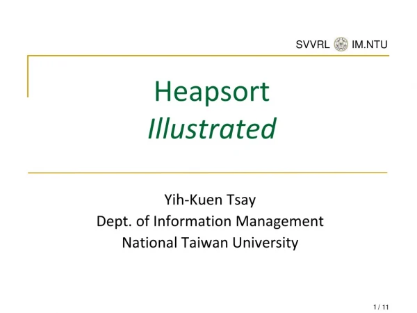 Heapsort Illustrated