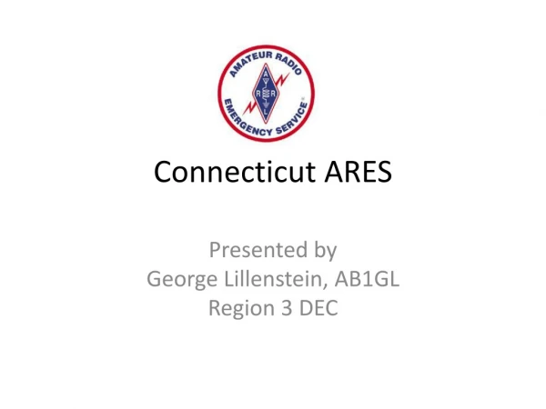 Connecticut ARES