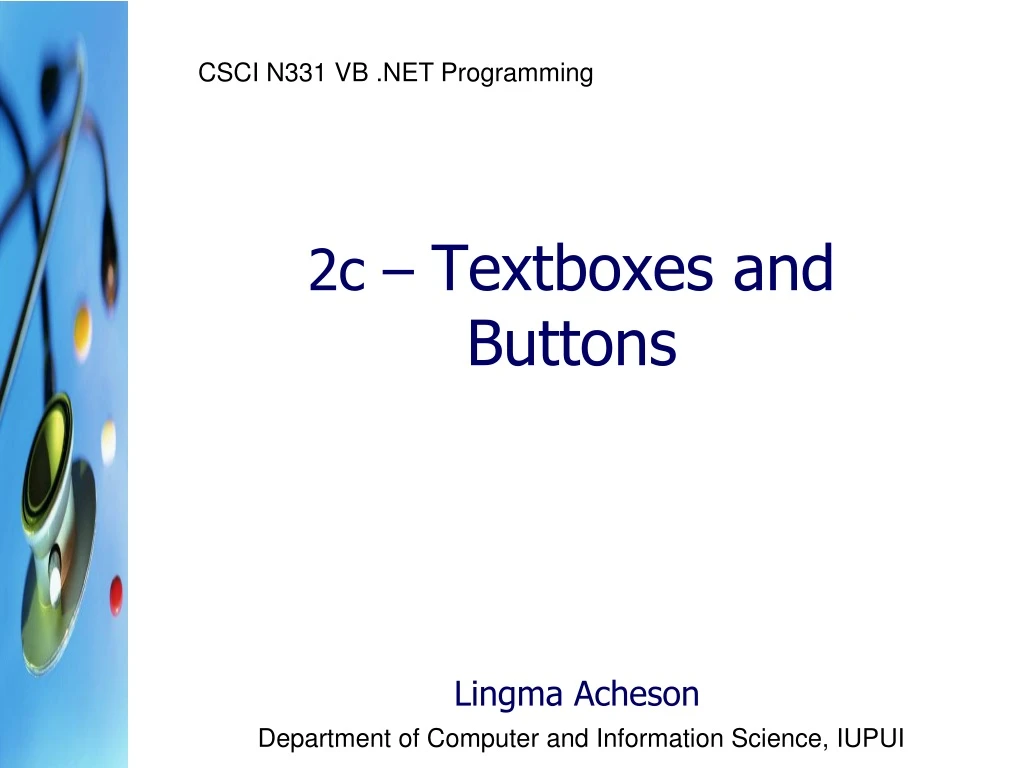 2c textboxes and buttons