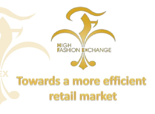 Towards a more efficient retail market