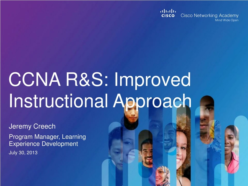 ccna r s improved instructional approach