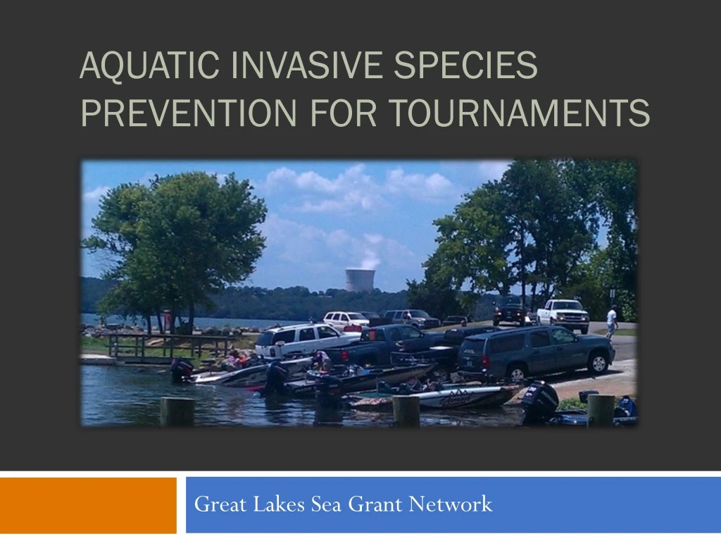 aquatic invasive species prevention for tournaments