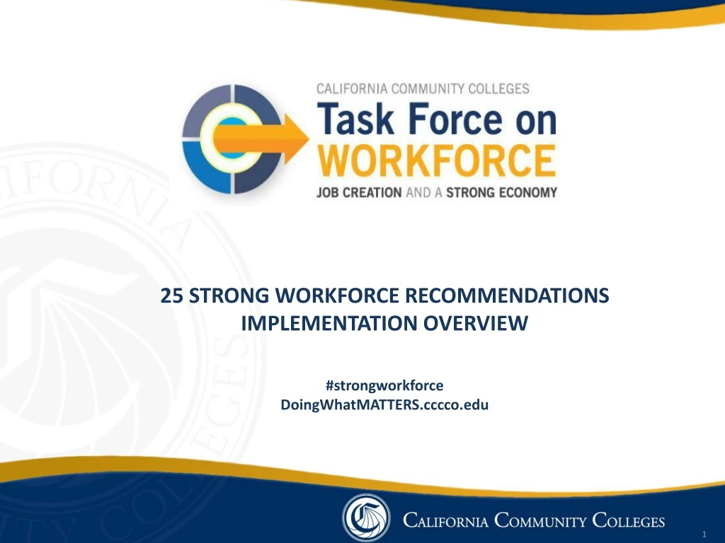 25 strong workforce recommendations