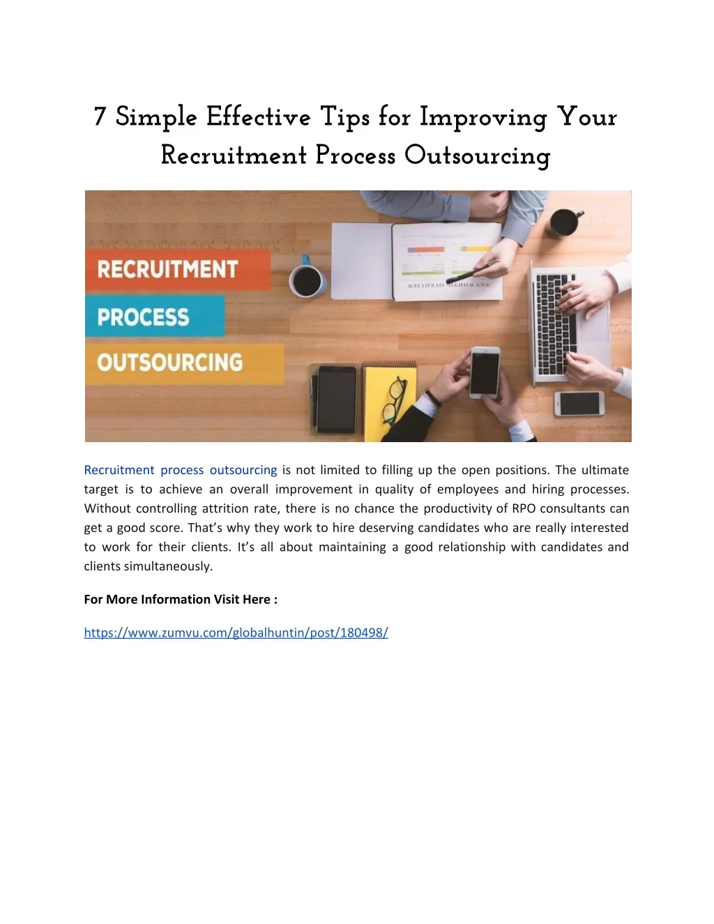 7 simple effective tips for improving your