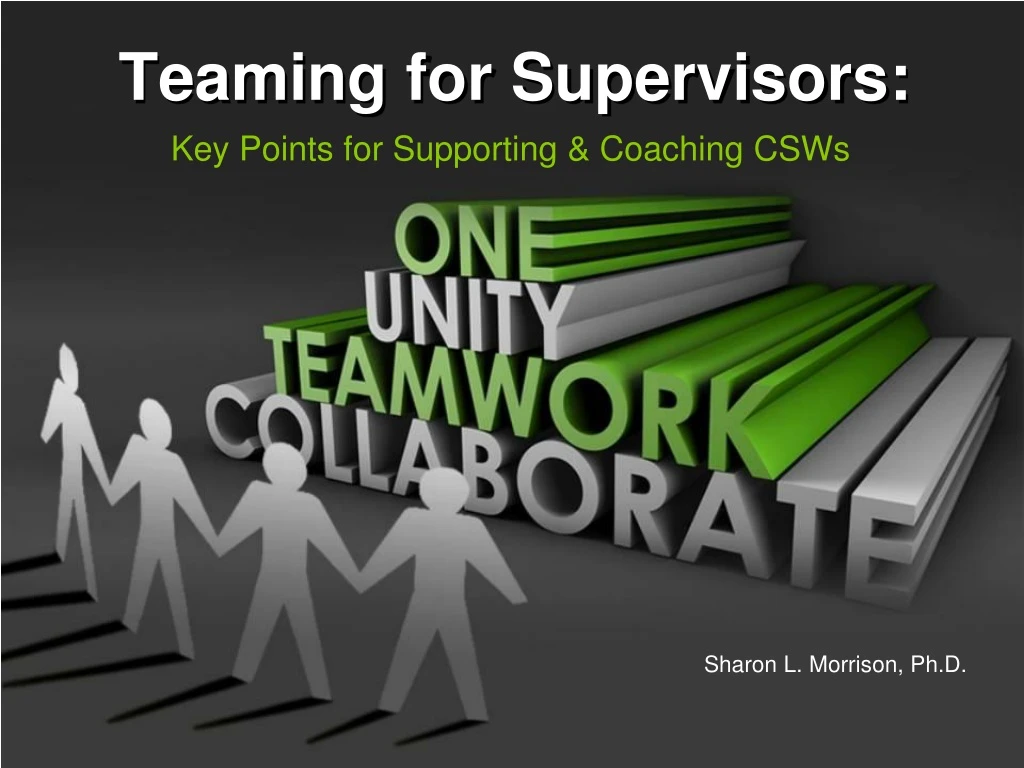 teaming for supervisors