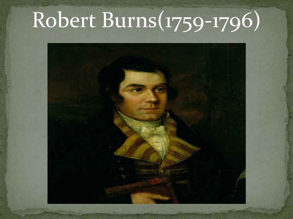 robert burns 1759 1796