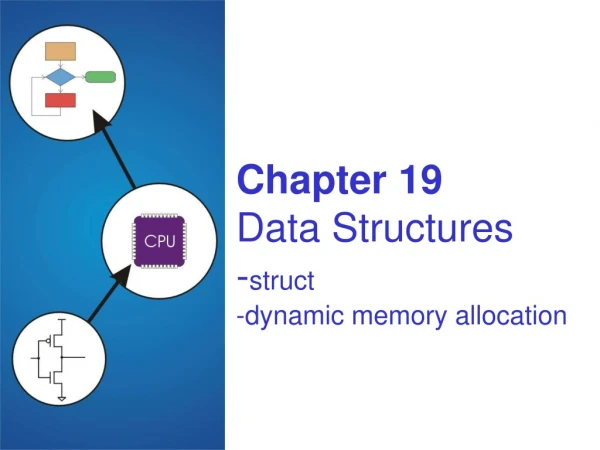 Chapter 19 Data Structures - struct -dynamic memory allocation