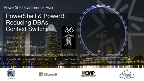 PowerShell &amp; PowerBi Reducing DBAs Context Switching