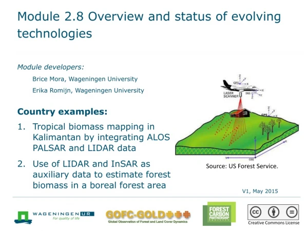 Module 2.8 Overview and status of evolving technologies