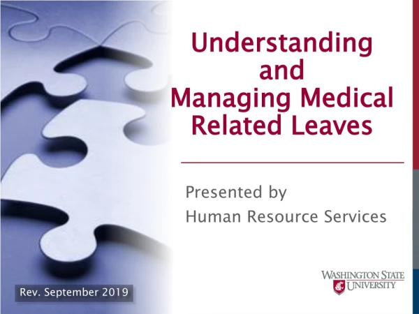 Understanding and Managing Medical Related Leaves