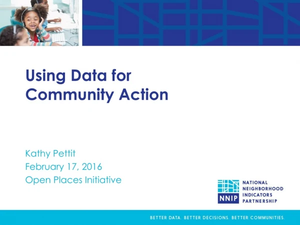Using Data for Community Action