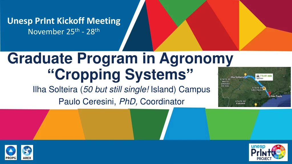 graduate program in agronomy cropping systems