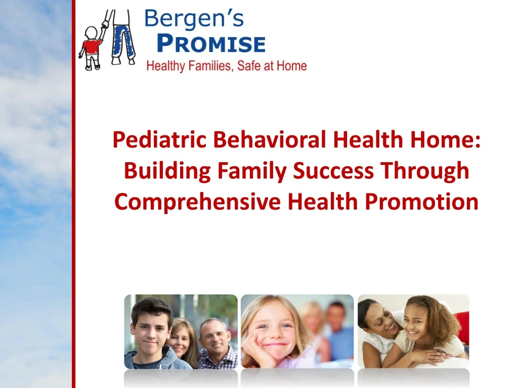 pediatric behavioral health home building family
