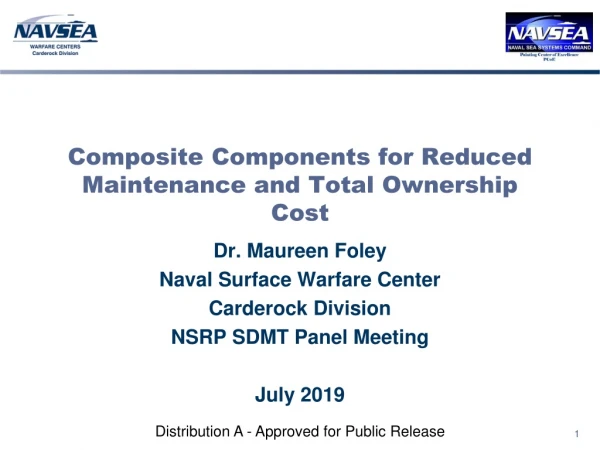 Composite Components for Reduced Maintenance and Total Ownership Cost