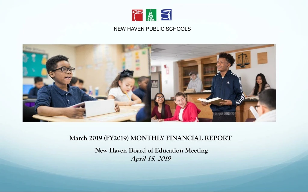 march 2019 fy2019 monthly financial report