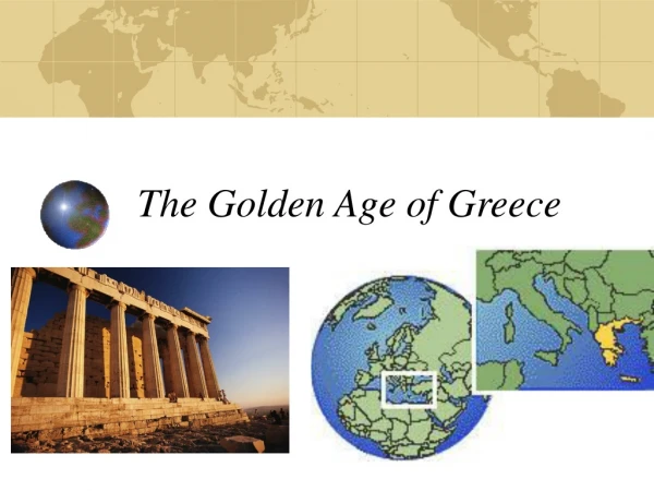 The Golden Age of Greece
