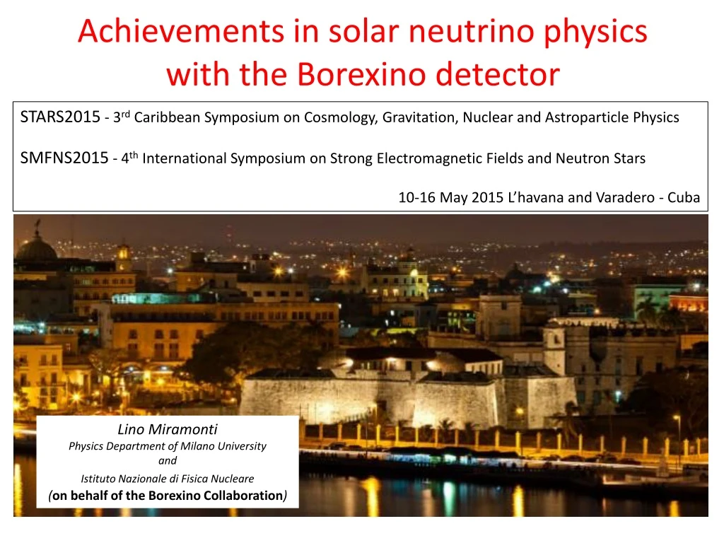 achievements in solar neutrino physics with