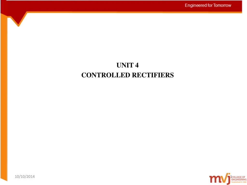 unit 4 controlled rectifiers