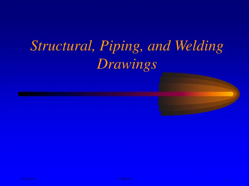 structural piping and welding drawings