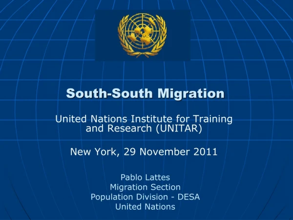 South-South Migration