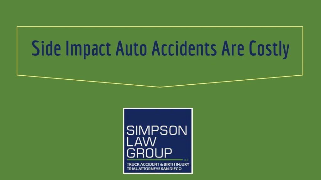 side impact auto accidents are costly
