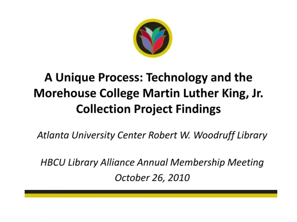 Atlanta University Center Robert W. Woodruff Library