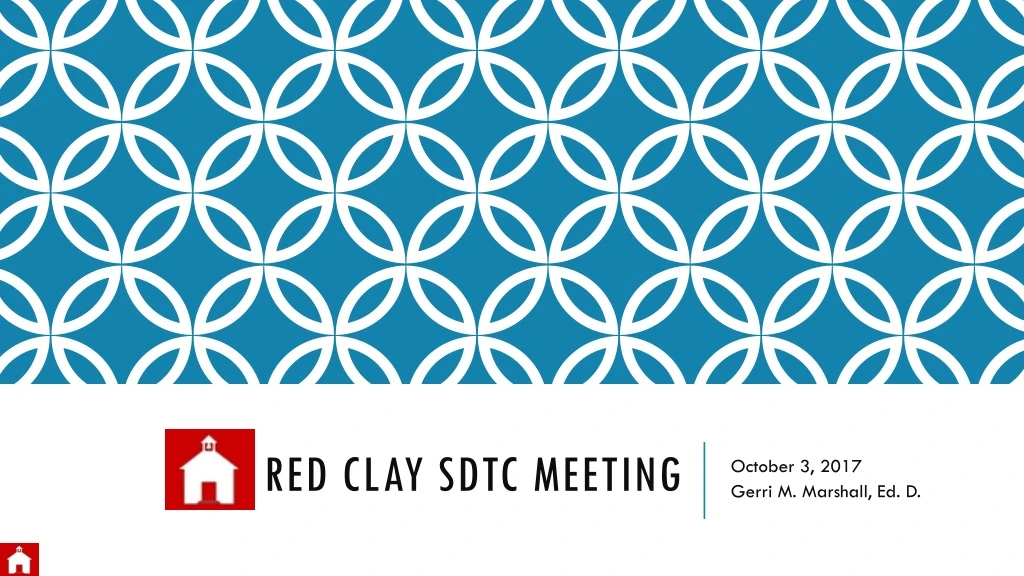 red clay sdtc meeting