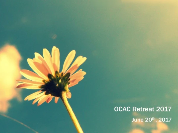 OCAC Retreat 2017