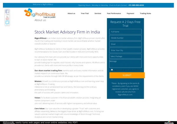 Best Stock Market Tips Provider in India | Stock Advisory