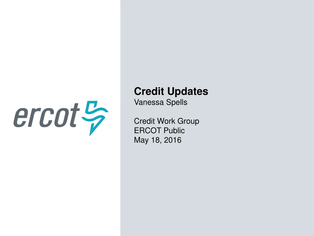 credit updates vanessa spells credit work group