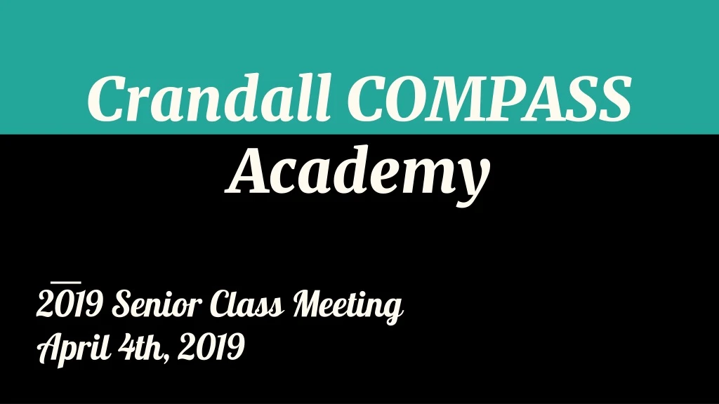 crandall compass academy
