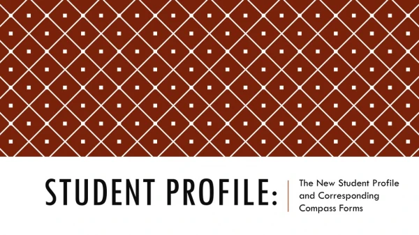 Student Profile: