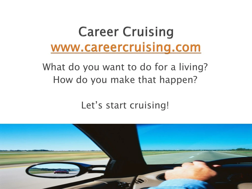 career cruising www careercruising com