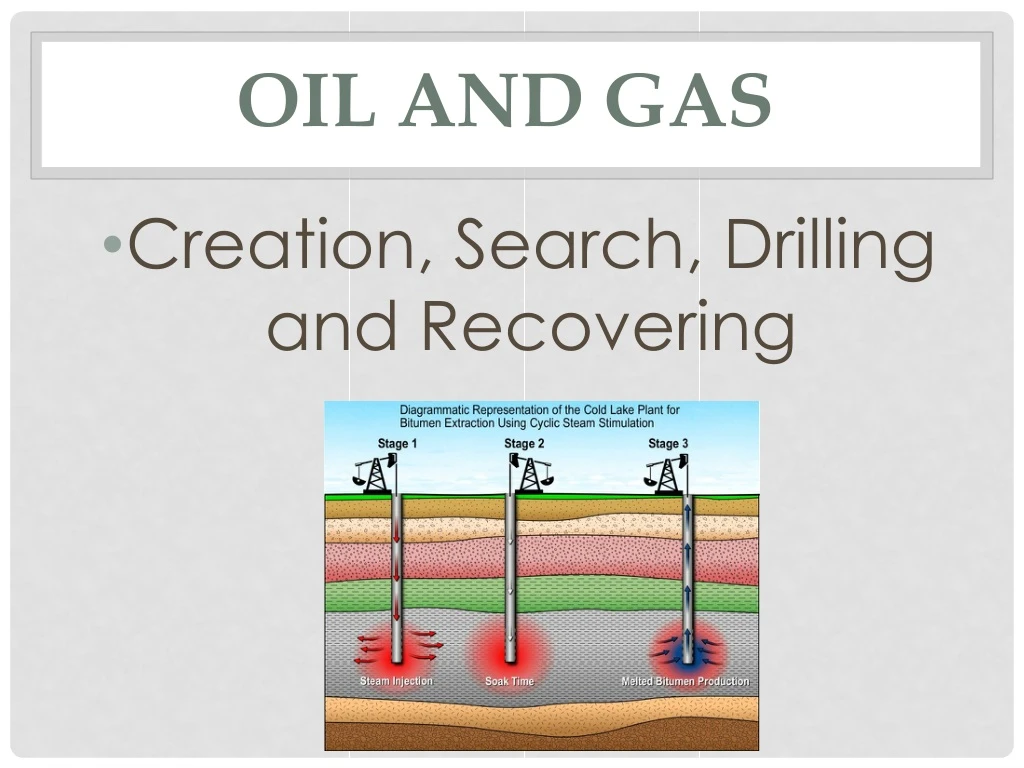 oil and gas