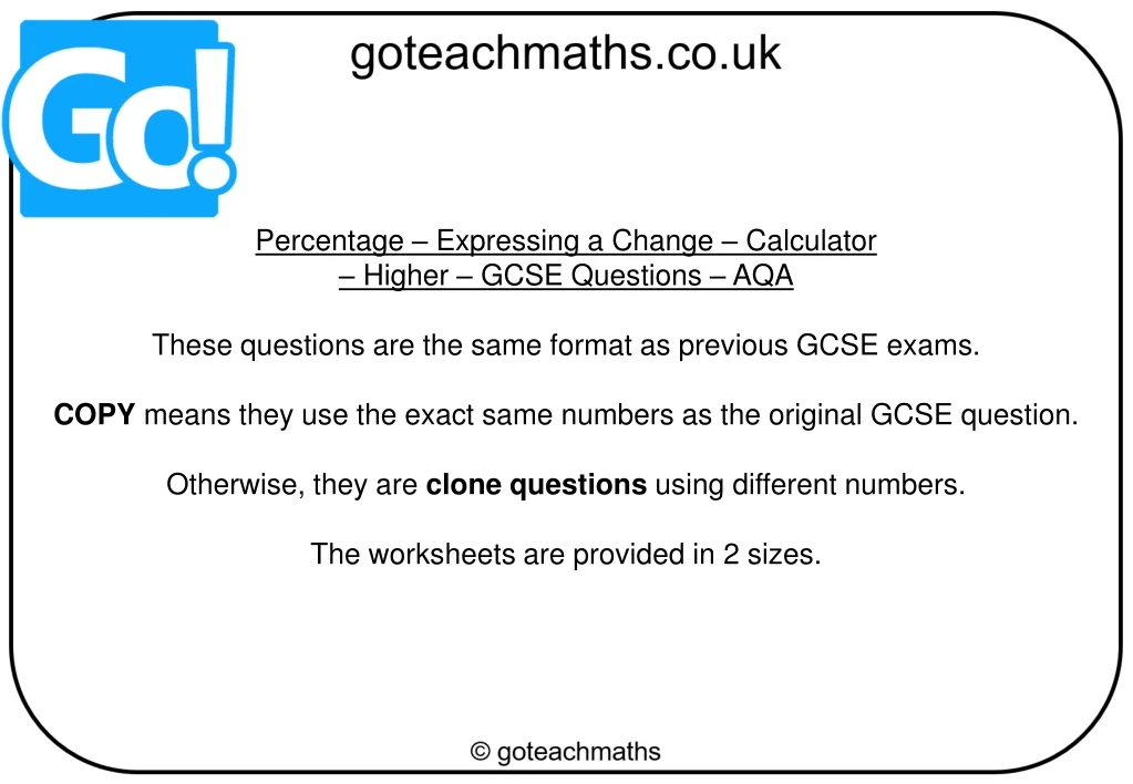 percentage expressing a change calculator higher