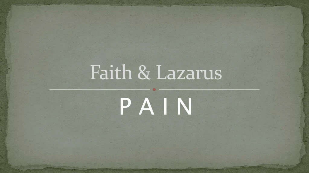 faith lazarus