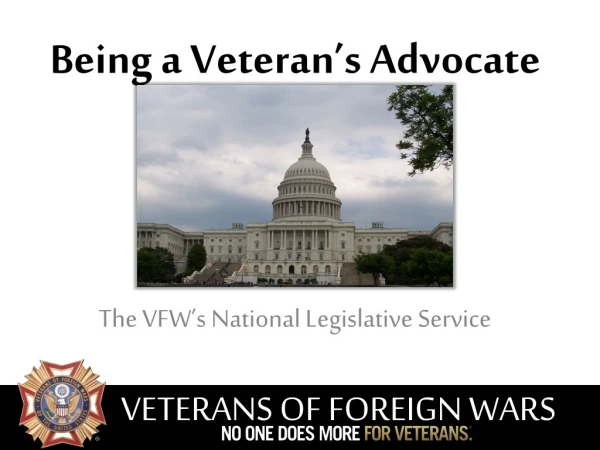 Being a Veteran’s Advocate