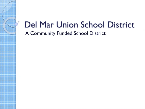 Del Mar Union School District